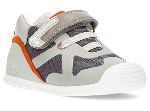Baskets bébé garçon Biomécanique anthracite taille 18 chaussure marche 211131B