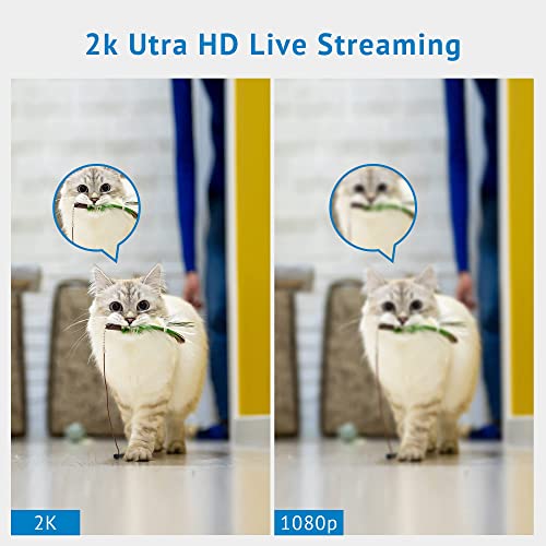 image for LaView 4MP 2K Cameras for Home Security Indoor,Home Security Camera fo