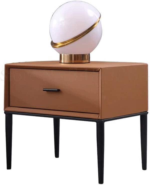 Table de chevet italienne minimaliste LiChA, meuble de nuit et cabinet de chambre
