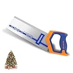 12 Inch Pro Hand Saw: 11 TPI Fine-Cut Soft-Grip Hardpoint Handsaw with Ergonomic Non-Slip Handle - Perfect for Sawing, Trimming, Gardening, Drywall and Plastic Pipes