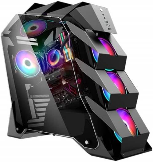 darkFlash Obudowa komputerowa K2 (czarna)