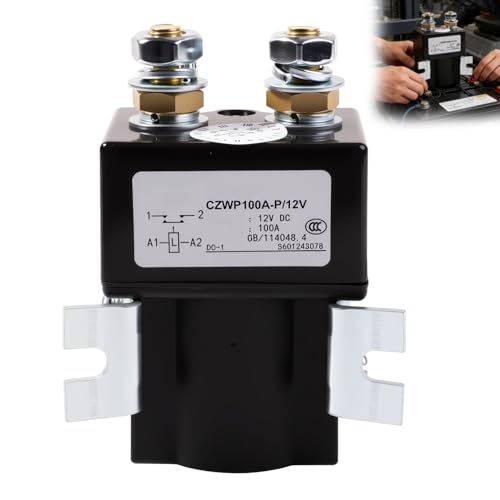 Contacteur CZWP DC robuste 24V compatible Albright pour treuils et voitures