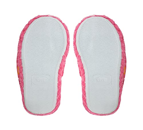 Chinelo feminino pantufa de quarto coração pink (39a40)