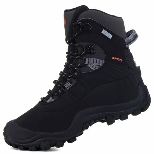XPETI Women's Thermator Mid High-Top Waterproof Outdoor Hiking Boot3