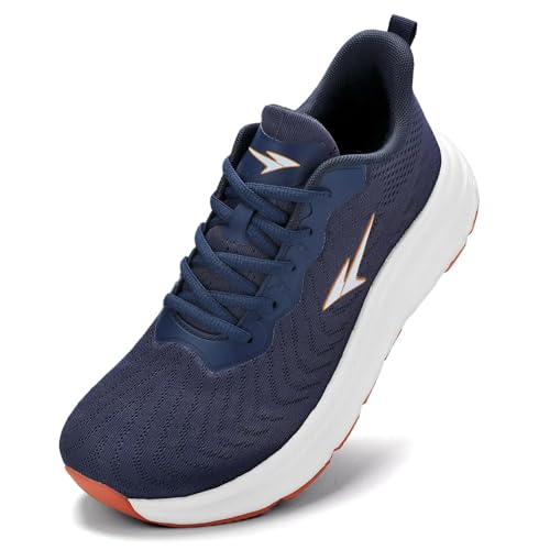 Image of Mens Wide Toe Box Running Shoes Casual Walking Sneakers Tennis Comfortable Athletic Sport Gym Workout Soft Sole
