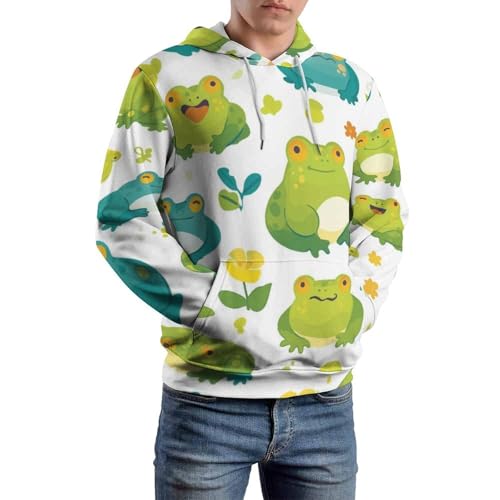 Pullover grenouille bleu vert pour rester au chaud avec style - 6
