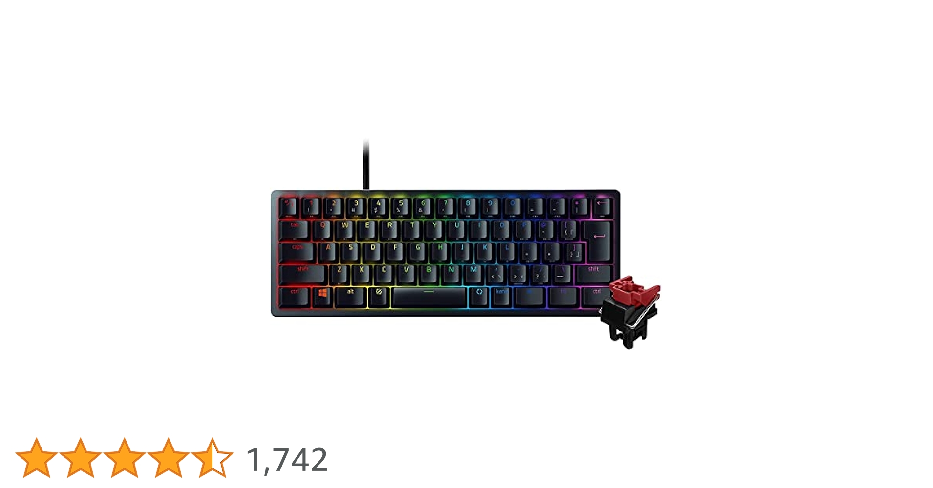Amazon.co.jp: Razer Huntsman Mini JP Small Gaming Keyboard