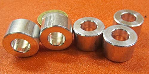 Aluminum Spacer, Unthreaded, 3/8