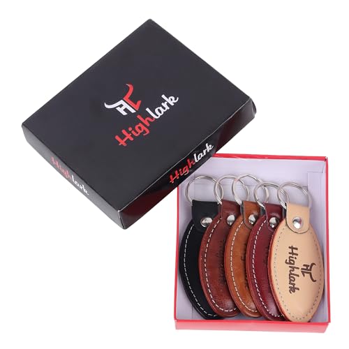 Image of Signature Leather Finish Keychain for Men & Women | Durable Metal Key Holder for Car and Bike Keys | Elegant Everyday Accessory
