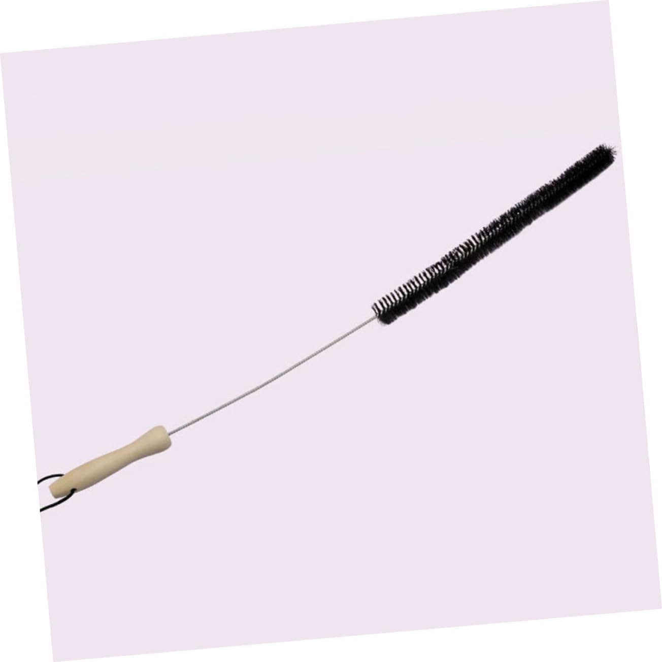 2pcs Dryer Vent Cleaner Brush Wooden Handle Brush for Washing Machine Cleaning Duct Cleaning Kit for Home Use