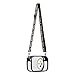 FOCO Pittsburgh Steelers NFL Team Stripe Clear Crossbody Bag