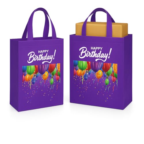 Image of Go Packy Happy Birthday Gift Bags - Best Birthday Return Gifts Reusable Non-Woven (30)