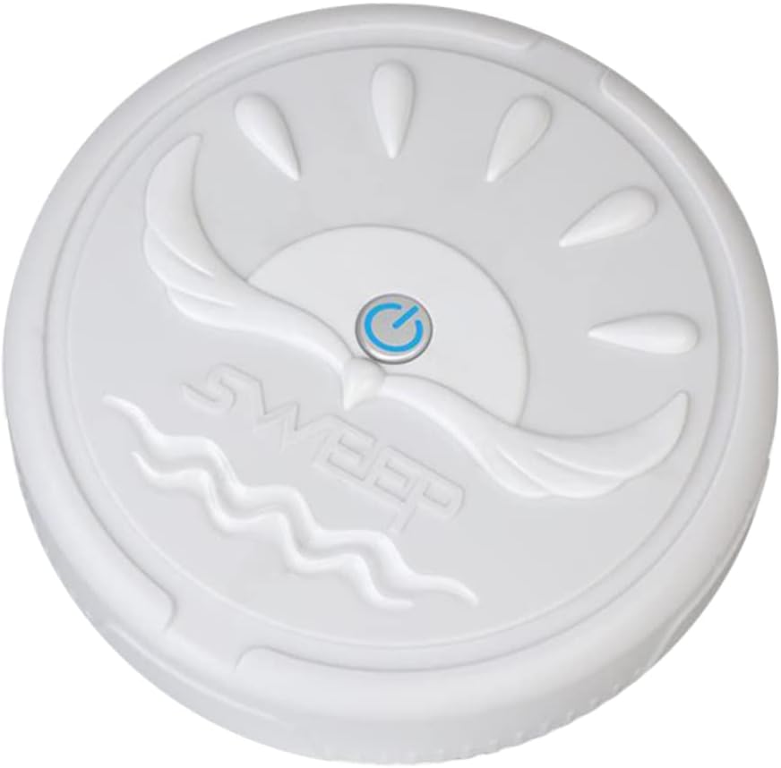 Ciieeo Simulated Mopping Machine for Smart Household Cleaning Wheel Design Creative and Practical Road Sweeper White No Battery Included