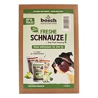 Bosch Freshe Schnauze - Gemüsekiste Aktionspaket 6 x 200 g | Mixpaket mit Roten, Grünen und Gelben Toppings für Hundefutter | Für Trockenfutter und Nassfutter geeignet