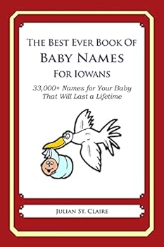 The Best Ever Book of Baby Names for Iowans: 33,000+ Names for Your Baby That Will Last a Lifetime