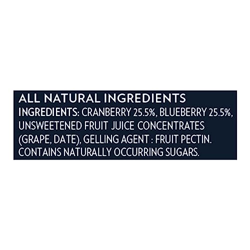St Dalfour Cranberry with Blueberry Fruit Spread 284 g | No Added Sugar | 100% from Fruit | No Added Preservatives, Colours, Flavors or Sweeteners | No Corn Syrup | Traditional French Recipe