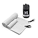 Produktbild Micv Mikrofaser Handtücher hochsaugfähig und schnell trocknend, klein, leicht Sporthandtuch, Reisehandtuch, Sauna Microfaser Handtuch (56"x 30") (28"x 12") für Sport,Strand, Yoga