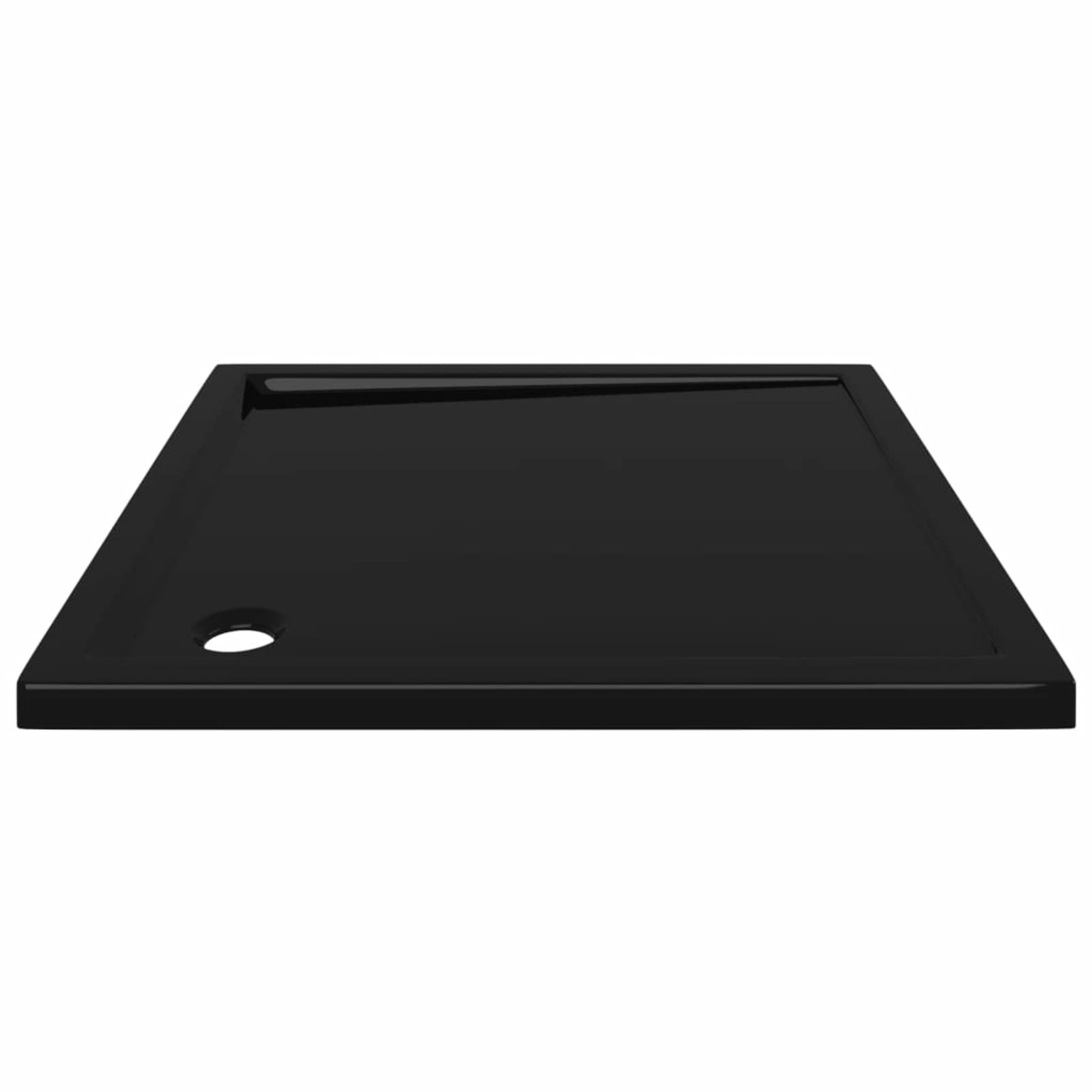 Plato de Ducha Cuadrado de ABS Negro 90x90 cm Platos De Ducha Y Mamparas Plato Duchas