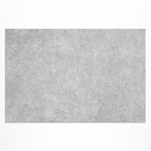 Tapis du sol vinyle 80x120 cm rectangle béton anti-décoloration balcon - 2