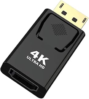 DisplayPort Male to HDMI Female Unidirectional Converter Adapter Cable Displayport HDMI 4k, DP hdmi 4k, displayport to hdmi 4k, displayport Cable hdmi 4k