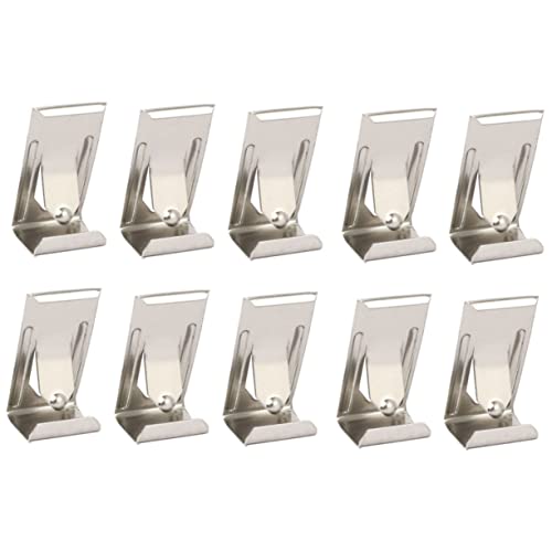 Image of DOITOOL 150pcs Picture Frame Clips for Wall Hanging Photo Frame Back Plate Hooks Easy to Install Hardware for Photos Artwork and Canvas