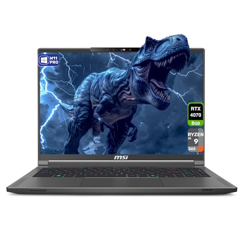 MSI Creator A16 AI+ Laptop, AMD Ryzen AI 9 HX 365, 32 GB LPDDR5x RAM, 2 TB PCIe SSD, 16