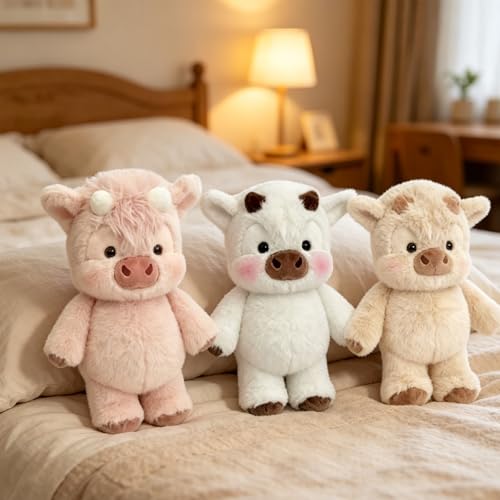 Miniatura 5 de Therthw Peluche Que Corre, Peluche De Ternero Corriendo, Con Forma De Ternero Para Hombres, Mujeres, Niños Y Adolescentes Khaki