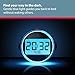 Bellman & Symfon Vibrating Alarm Clock Pro with Bed Shaker - Loud Alarm, Flashing LED Night Lights for Heavy Sleepers, Hard of Hearing and Deaf People - Alarm Clocks for Bedrooms with Backup Batteries