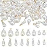 Vous recevrez:64 pendentif en perle en forme de larme, disponible en 8 taille, 2 couleurs, 4 pièce par taille et par couleur. Ils font environ 12.5x7.5mm, 13x5.5mm, 16x5.5mm, 16.5x6.5mm, 17x9.5mm, 19x7.5mm, 18x10mm, 21.5x13mm. Idéal pour la fabrication de bijoux et les projets de bricolage, mélanger les tailles pour concevoir des bijoux uniques