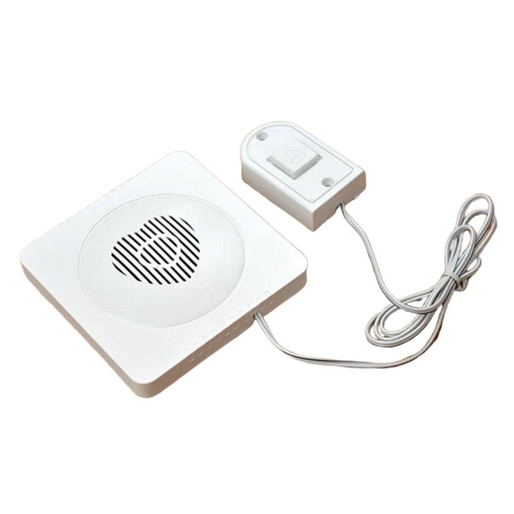 White Wired Caregiver Pager Call Button Alert System for the Elderly Patient-picture-11