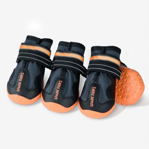 Spark Paws 365 Dog Shoes - Dog Snow Boots & Booties for Small Large Dogs