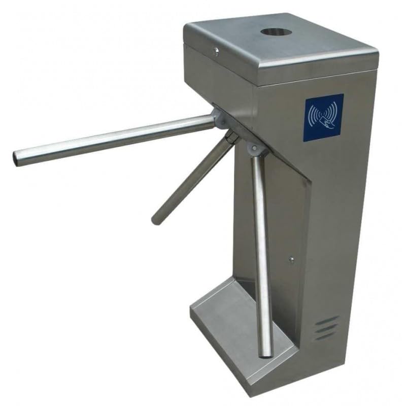  TORNELLO BARRIERA VERTICALE A TRIPODE IN ACCIAIO INOX INDIVIDUALE CON UN ACCESSO