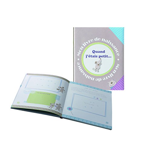 PMP libro de Nacimiento imprimido Quand j 'etais pequeño ratón gris