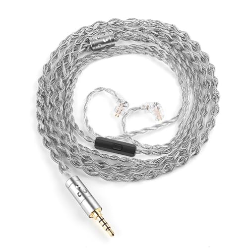 �v���~�A�� 4 �X�g�����h 336 �R�A �V���o�[ �R�[�e�B���O 3.5 mm �w�b�h�t�H�������P�[�u�� 2Pin �C���C���[ ���j�^�[ �C���z�� �V���o�[ �R�[�e�B���O �I�[�f�B�I�t�@�������P�[�u���ɑΉ�