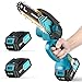 8000mAh Mini Chainsaw Cordless 6 Inch, with 2 Battery & 2 Chains，Powerful Electric Battery Life of 80-100 Minutes Chainsaw, Security Lock, Wood/Tree Saw for Garden Tree Trimming