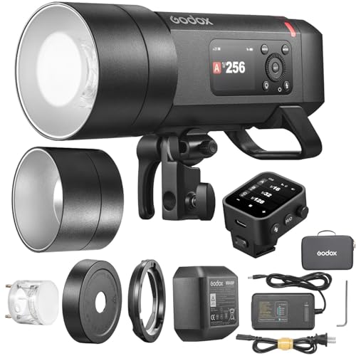 Image of GODOX AD400 Pro II AD400Pro II AD400ProII with X3-C Trigger for Canon Camera,2.4G 1/8000 HSS 400Ws Outdoor Flash,21.6V/2600mAh Battery,0.01~1s Recycling,460 Full Power Flashes