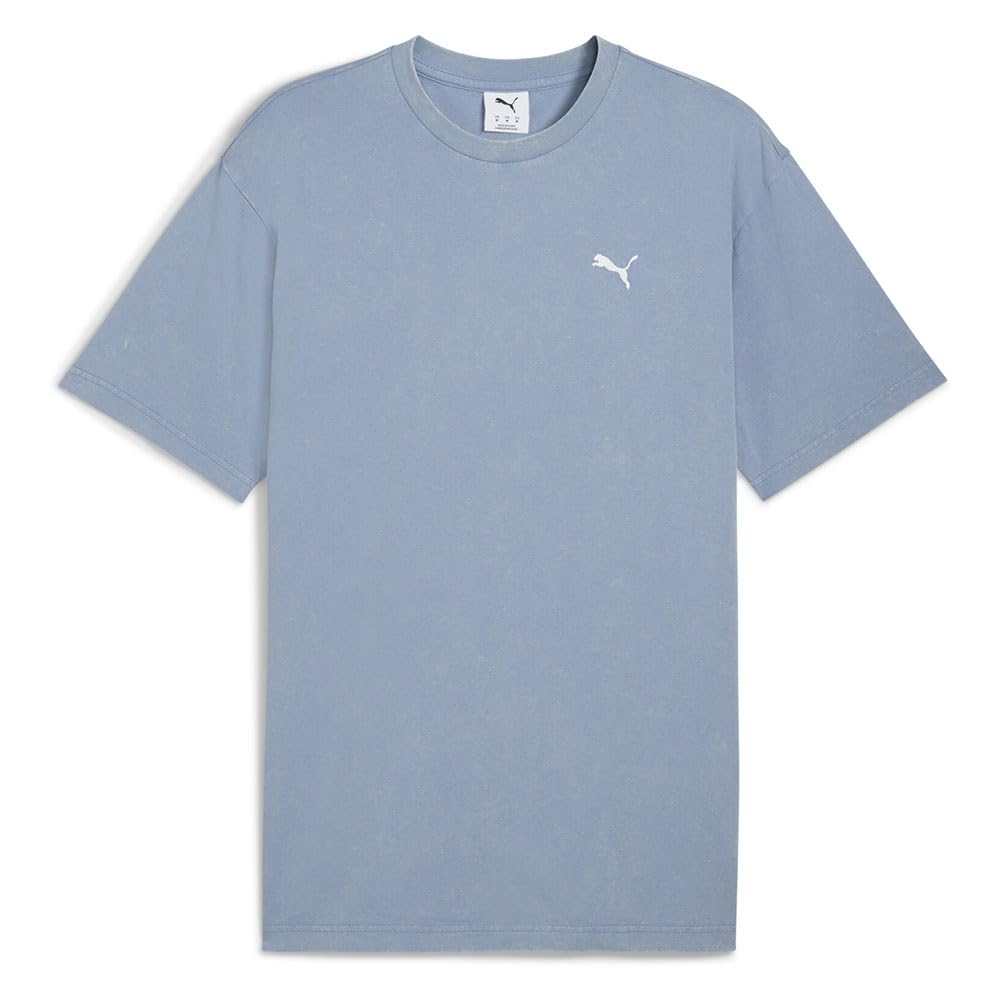 ESS Elevated Relaxed Wash Tee Cool Blue