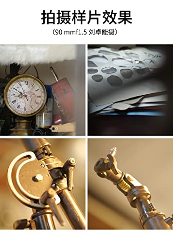 Ficha técnica Mitakon Speedmaster Lente de marco completo 90 mm F1.5 color negro - Fernando Cortés