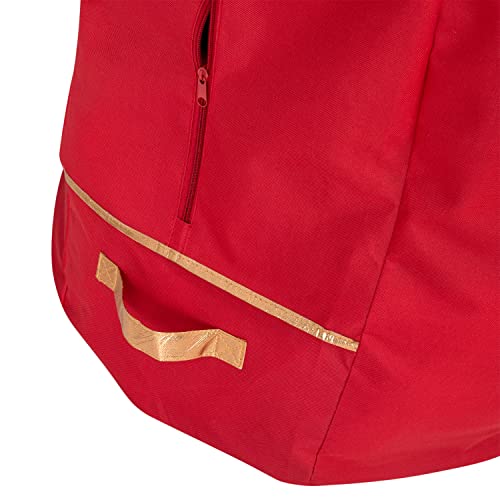 Simplify Holiday Décor Storage Bag | Christmas Decorations Organizer | Hold Artificial Tree up to 6 Feet Tall | Collapsible Duffle | Red by Simplify - Used condition - Image 6