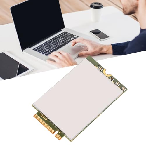 5G WWAN Card FM350 GL PCIe M.2 Gigabit Speeds | Adaptador inalámbrico 5G para laptop, red 5G NR Sub6 LTE WCDMA banda ancha, para actualización PC miniatura 5