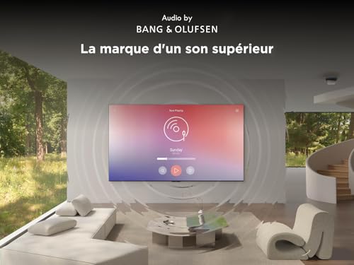 TCL Téléviseur 85Q7C 85 Pouces QD-Mini LED, 4K HDR Premium 3000, Smart TV optimisé par Google TV (Dolby Vision IQ et Atmos, Dalle CrystGlow HVA, Audio Bang & Olufsen, Motion Clarity Pro 144 Hz)