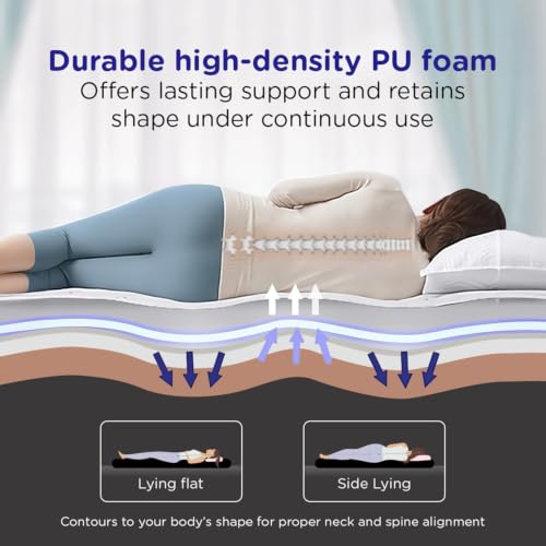 Image of Nilkamal SLEEP Lite Dual Comfort 4 Inch Mattress | 10 Year Warranty | Reversible Design | Soft & Firm Sides | Superior HD Foam | Breathable Knitted Fabric | Bed Mattress | Single Size (72 x 35 x 4)