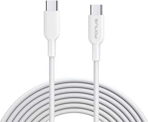 Cable de carga rápida de 10 pies de largo, cable tipo C, cable de alimentación PD (USB-C a USB-C) compatible con Samsung Galaxy S21 S22 S23 Ultra