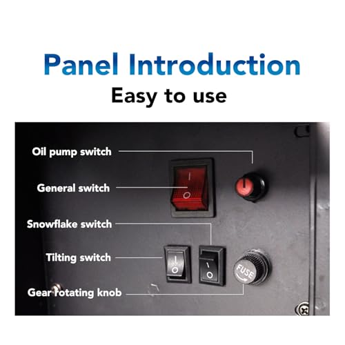 Máquina de nieve de 1500 W con control remoto, generador de nieve de alto rendimiento para fiestas invernales interiores y exteriores, Navidad y bodas miniatura 4
