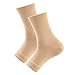 Bluelans Plantar Fasciitis Relief Socks (1 Pair) for Women & Men, Best Compression Sleeves for All Day Wear with Foot/Arch Pain Relief Beige S/M