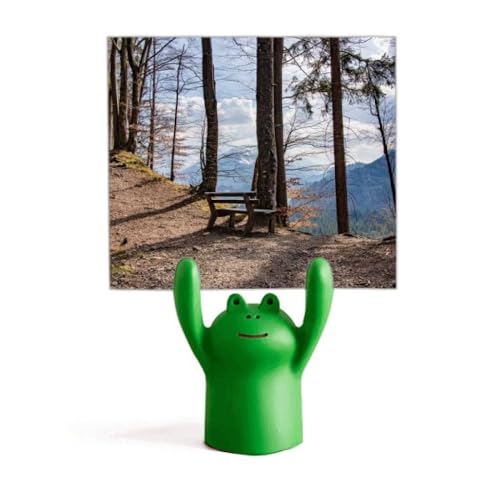 Porte-mémo grenouille stable pour ne plus perdre vos notes de bureau