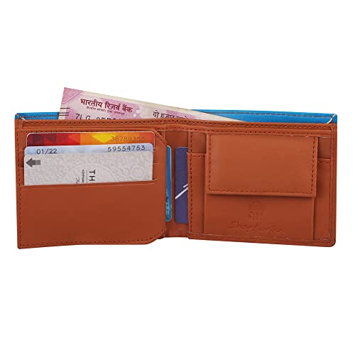 Image of ShopMantra Wallet for Boys | Messi Artwork Printed Bi-fold Boys Purse | Faux Leather Card Holder with Cash Pocket