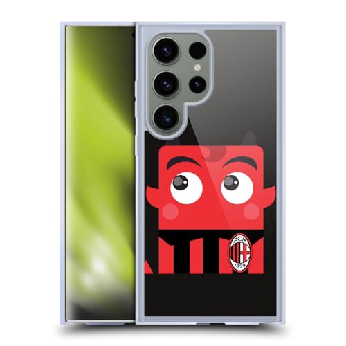 Coque Gel AC Milan pour Samsung Galaxy S24 Ultra MagSafe