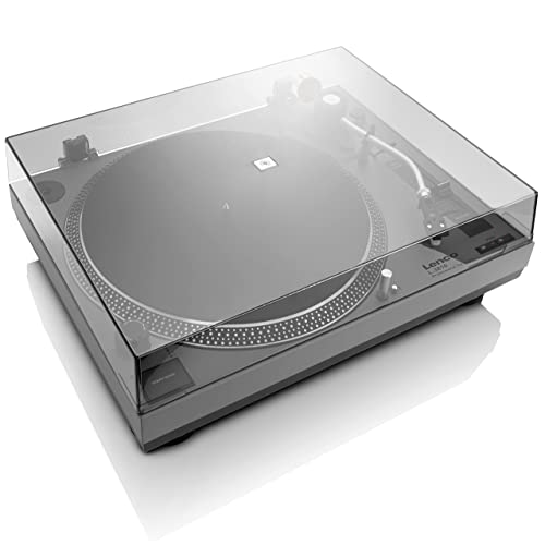 Lenco L-3810 Platine vinyle à entraînement direct – Platine vinyle DJ – 33/45 tours/minute – contrôle de pas – système de lecture magnétique – éclairage des aiguilles – contrôle de pas – gris mat - Les Beatles, Paul McCartney, John Lennon, RIngo Starr, George Harrison Lenco L-3810 Platine vinyle à entraînement direct - Platine vinyle DJ - 33/45 tours/minute - contrôle de pas - système de lecture magnétique - éclairage des aiguilles - contrôle de pas - gris mat – Image 4