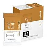 Soylent Snack Mini Protein Bars - Peanut Butter Chocolate Chip, 1g sugar, Protein Bars, Gluten Free, 6g of Vegan Energy - 24 count
